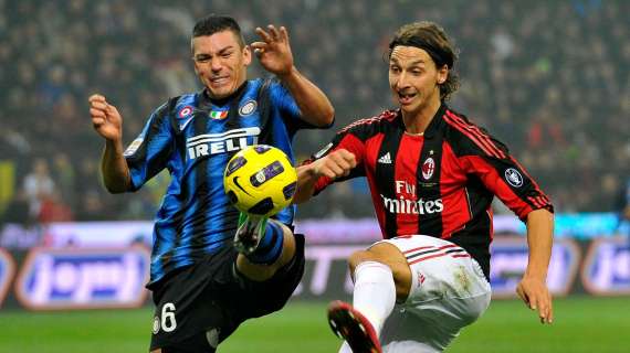 INTER-MILAN, Striscioni contro Ibra