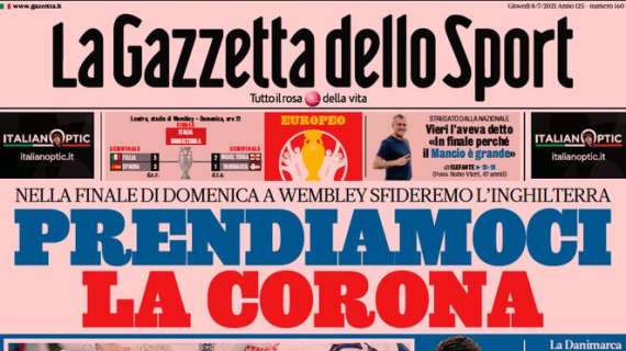 RASSEGNA STAMPA, Le prime pagine dei giornali