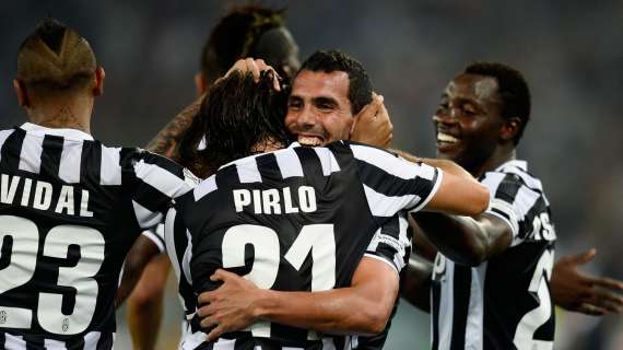 SUPERCOPPA, La Juve domina e vince 4-0