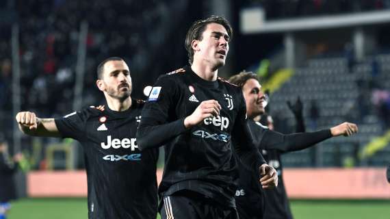 JUVENTUS, Vlahovic titolare. Con lui c'è Kean