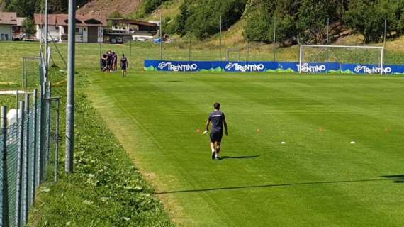 FOTO FV, 5 giocatori svolgono lavoro a parte