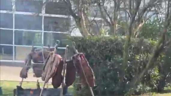 VIDEO, Asado viola al centro sportivo