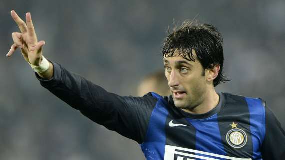 MILITO, Il bomber ringrazia i viola per gli auguri