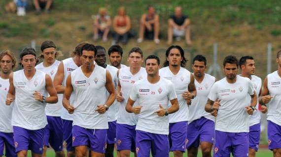 FIORENTINA, Ripresa la preparazione