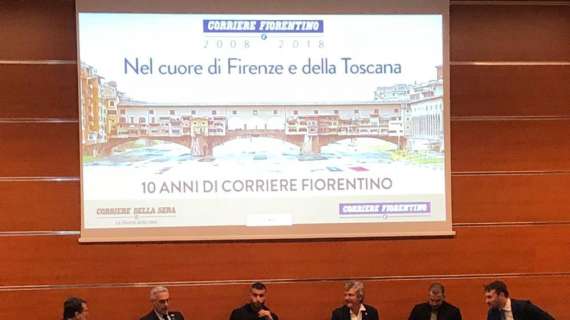 FOTO FV, Festa Corriere: la Fiorentina sul palco 