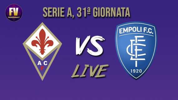 FIORENTINA-EMPOLI 1-0, Rivivi il LIVE di FV!