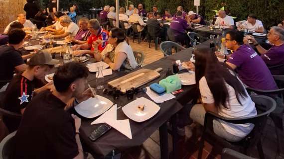 Festa per il Viola Club Il Galletto Rufina: tanta carica verso la nuova stagione