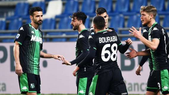 SERIE A, Il Sassuolo demolisce 3-0 il Brescia al Mapei