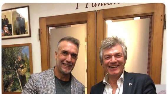 FOTO, Cena speciale per Antognoni e Batistuta