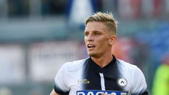 UDINESE, Larsen a rischio per la gara di Firenze