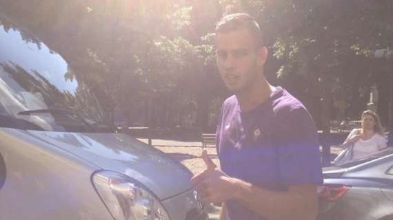 FOTO-VIDEO FV, DAVID HANCKO ALLE VISITE: "FORZA VIOLA"