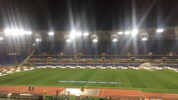 FOTO FV,  L'Olimpico in attesa di Roma-Fiorentina