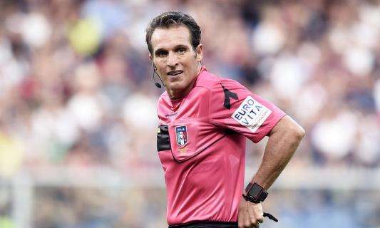 SERIE A, Gli arbitri del 7° turno: Milan-Roma a Banti