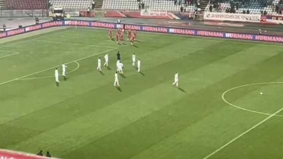 VIDEO FV, Esultanza serba dopo il 2-1 di Vlahovic