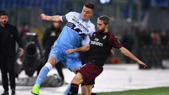 LAZIO-MILAN, Correa riprende i rossoneri in extremis