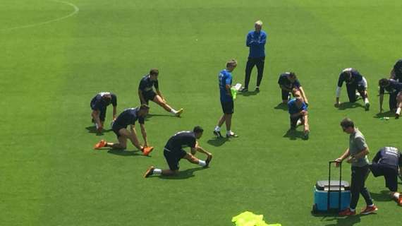 VIDEO FV, Italia: stretching ai piedi del Mancio