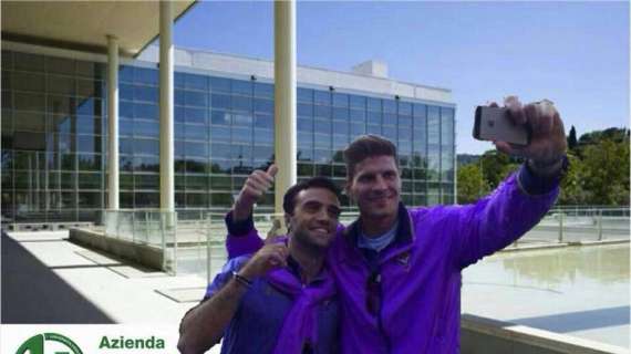 FOTO, Rossi, Gomez e il selfie... da Careggi