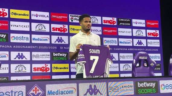 Il video delle parole di Sohm in conferenza: "Viola nuovo step per la mia carriera"