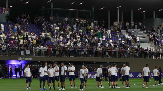 Viola Carpet, ecco le foto della presentazione della Fiorentina