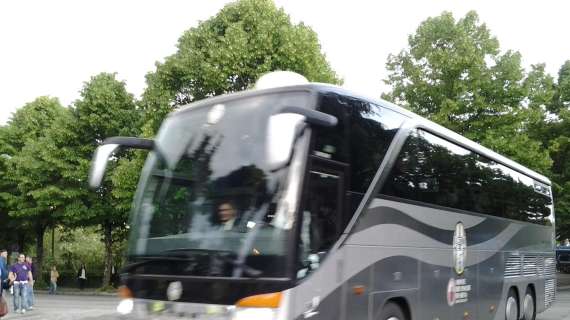 FOTO FV, Le squadre arrivano allo stadio