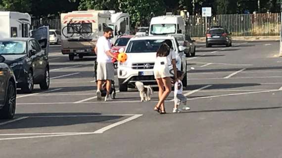 FOTO FV, Bonaventura e famiglia al CS: il motivo...