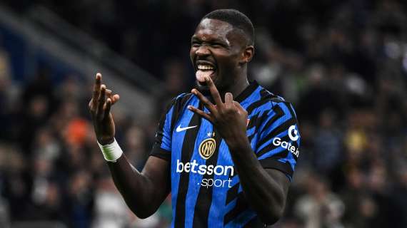 SERIE A, Straripante Thuram: porta l'Inter al secondo posto