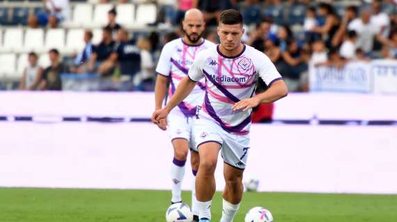 TWE-FIO 0-0, Doppio cambio: dentro Jovic e Nico