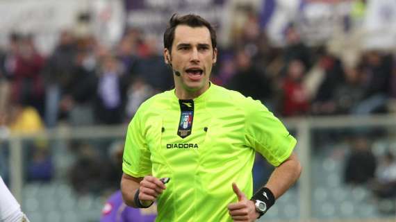 CATANIA-FIORENTINA, Arbitra Gervasoni