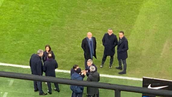 FOTO FV, Rocco Commisso è arrivato allo stadio