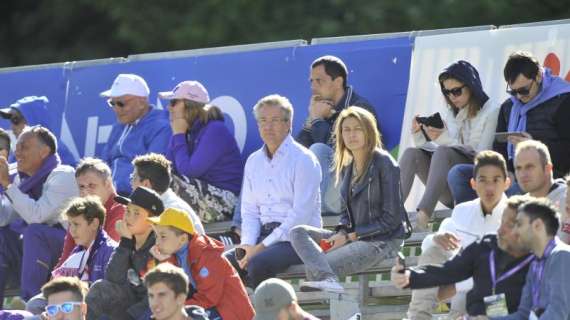 FOTO FV, L'agente di Rossi presente in tribuna