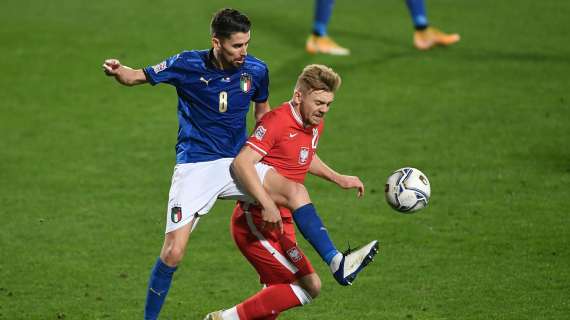 ITALIA, Jorginho e Berardi: battuta la Polonia 2-0