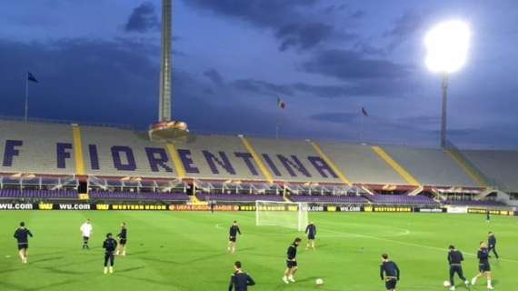 FOTO-VIDEO FV, Gli Spurs si allenano al Franchi