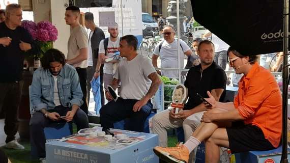 FOTO FV, Vieri & co in centro a Firenze per la "Bobo TV"