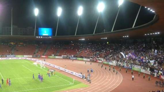 FOTO FV, La squadra saluta i tifosi, Ljajic no