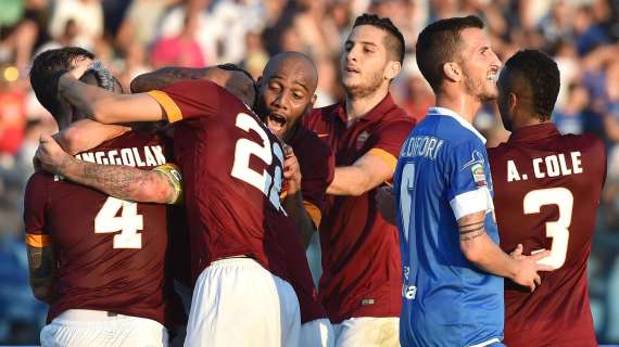 SERIE A, Empoli-Roma 0-1 su autogol