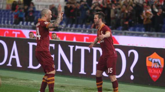 ANTICIPO, Bologna-Roma 0-1: decide Nainggolan