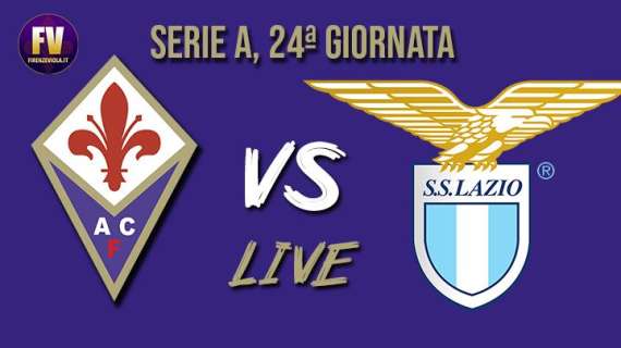 FIORENTINA-LAZIO 0-3, Rivivi il LIVE di FV!