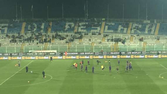 PESCARA-FIORENTINA 1-2, Rivivi il live di FV