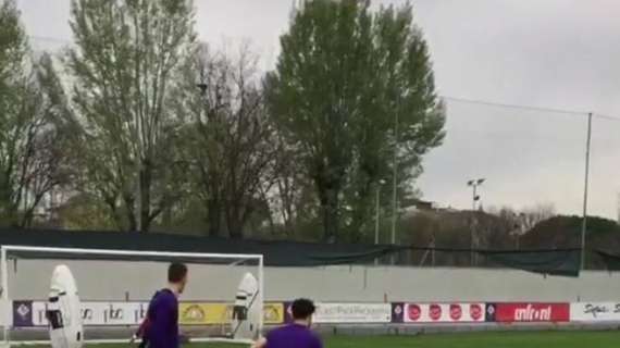 SOTTIL, Gran gol sotto il sette in allenamento