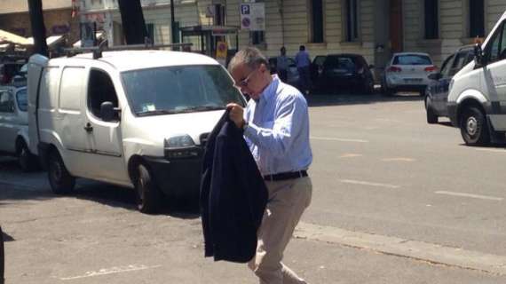 FOTO FV, Cognigni è arrivato allo stadio