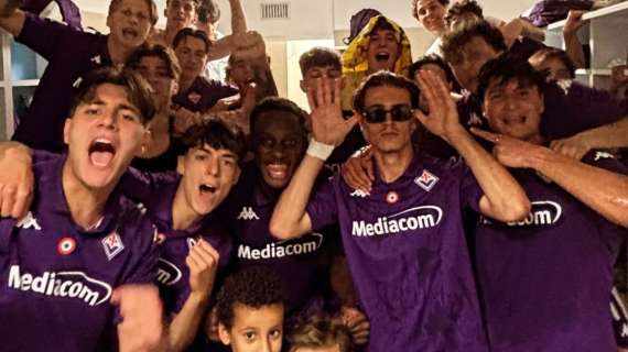 Fiorentina Primavera alle Finals, nello spogliatoio a Formello esplode la festa