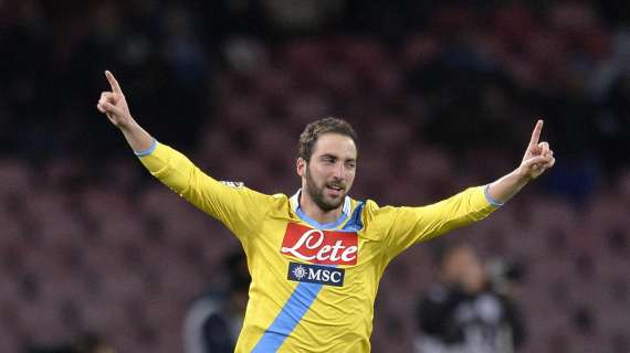 HIGUAIN, Noi puntiamo al secondo posto