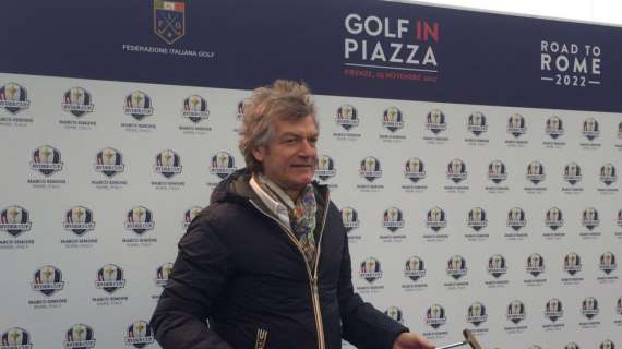 FOTO FV, Antognoni all'evento "Golf in piazza"