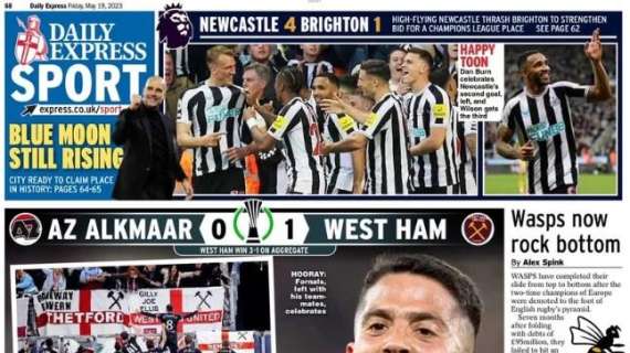 MIRROR, Follia West Ham, giocatori a salvare le famiglie