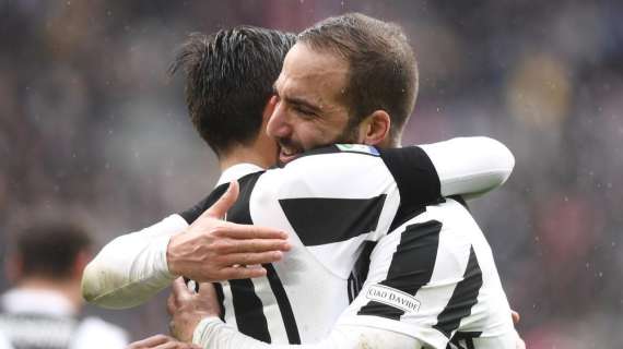 JUV-ATA, Dopo 45 minuti sull'1-0: gol di Higuain