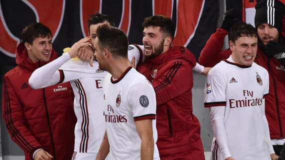 ROMA-MILAN, Ripresa rossonera: giallorossi ko 0-2