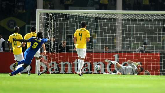 COPPA AMERICA, Brasile-Ecuador 4-2