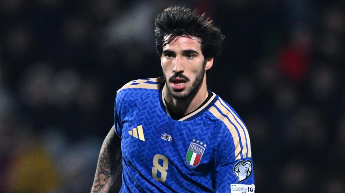 Tonali sblocca Italia-Irlanda del Nord! Botta all'angolino, 1-0 azzurro al 56'