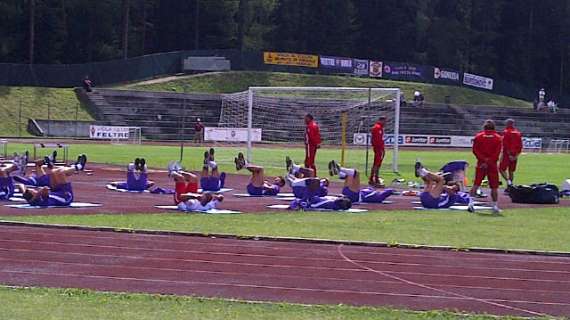 CORTINA, Inizia l'allenamento...stretching per tutti