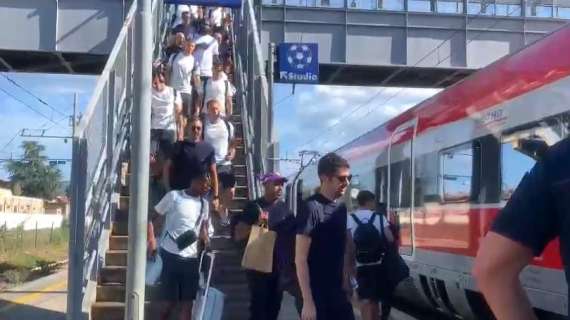 VIDEO FV, La Fiorentina è in partenza verso Milano
